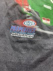 Vtg 90s Nhra John Force Castrol Gtx Drag Racing All Over Print T-shirt   9 