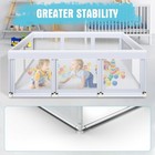 Baby Playpen 74x50 Inch Large Play Yard For Babies Toddlers Indoor  r029