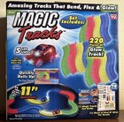 New Magic Tracks 220 Pieces Of Glow Track 11    W light-up Race Car As Seen On Tv