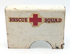 Vintage 1960   s Stamped Steel Rescue Squad Pickup Topper Only