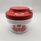 Tupperware Supersonic Chopper Compact Chop N Prep New In Box Red Free Shipping