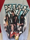 Vtg Kiss Animalize World Tour 84-85  1984 Raglan Sleeve Red Gray Shirt Size Med