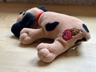 Vintage Tonka Pound Puppies 7  Plush Puppy Dog Brown W  Black Spots -1986