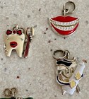 Lot Of 7 Tooth Charms 3 Best Brand Dental Dentist Enamel