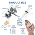 Generator Fuel Tank Petcock Valve Kit  Female Thread Oil Switch Shut Off Valv   