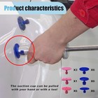120pcs Car Body Dent Removal Pulling Tabs  Paintless Dent Removal Kit 