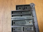 Metal Letterpress Furniture - 12 Pieces  All Metal - Misc  Sizes - Lot L