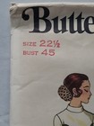 Butterick Sewing Pattern  5991 Size 22 1 2 One-piece Dress   Pants -uncut Ff-