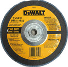 Dewalt Dw8330 Flap Disc 7  X 5 8  X 11 Z80 Grit High Perform 5 Pack Free Ship  