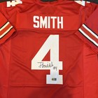 Jeremiah Smith Custom Ohio State Buckeyes Autographed Jersey Swau Authentication