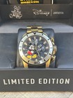 Invicta Disney Mickey Mouse Limited Edition Gold Tone Watch Box Chrono