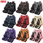 Full Set Leather Seat Covers For Jeep Grand Cherokee Front Rear 5-seats Cushion