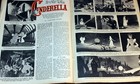 British Magazine Cinderella Pre-opening Article 1950 Walt Disney Animation Art