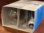 Old Style ge - Crystal Clear - 60 W uses 43w - A19 - 1 Pack 2 Bulbs 