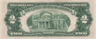 Usa    2  Series Of 1953 B  Block  - A  Red Seal  Star  Circulated Banknote La S