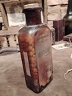 Antique Pre-wwi  1908 Circa  Migraine Compressed Tablets Apothecary Bottle