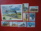 G 6958 Maldives 1991  Locomotives   Trains  Set    M s Sheet   Mnh