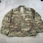 Us Army Coat Size Medium Regular Ocp Camo Combat Unisex Military Pocket Jacket