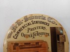 1920s R h  Swartz Commercial Stationers Pocket Mirror Advertising Houston Texas
