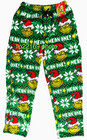 The Grinch Mean One Plush Fleece Lounge Sleep Pj Pajama Pants Men   s S M L New