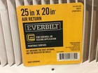 Everbilt 25 In  X 20 In  Steel Return Air Grille In White