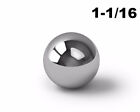 Five 1-1 16  Inch Chrome Steel Replacement Pinball Machine Balls