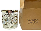 Yankee Candle Frosty Metal Sleeve Or Jar Candle Holder -  New In Box   Free Ship
