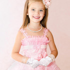 4 Pcs Pearl Necklace Set For Little Girls Toddler Girls Jewelry Communion Gloves