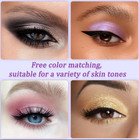 Eyeshadow Palette Waterproof 18 Shades Cosmetic Makeup With Built   in Mirror Usa