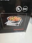 Waring Web300 Commercial Solid Disk Cast-iron Single 110 Volt Electric Burner