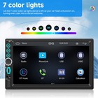 7 double 2din Car Mp5 Player Bluetooth Touch Screen Stereo Radio With Camera
