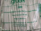 Tree Free Green2 Jumbo 10 25  Wrapped Compostable Straw  White Paper  500 Count