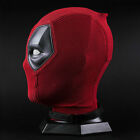 Adult Halloween Deadpool 3 Cosplay Full Face Mask Breathable Knit Helmet Cotton