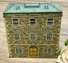 Vintage Glenlivet Collectible Decorative House Tin House England Empty Euc