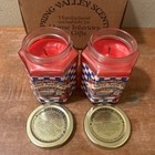 Vintage Home Interiors Baked Apple Pie Scented Candles New Old Stock 2 