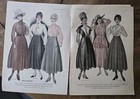 1916 Women s Mccalls  Sewing Patterns Victorian Clothing 4 Pages Vintage Ad