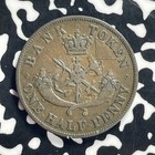 1850 Bank Of Upper Canada 1 2 Penny Token Lot t9255