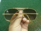 Vintage Ray-ban Aviator Sunglasses Gold Frames Dark Amber Lenses 58  14 See Pics