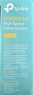 Tp-link Docsis 3 0 Cable Modem Tc-7620 680 Mbps Gigabit Xfinity Spectrum