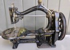 Antique Rare Johnson   Clarke Hand Crank  Sewing Machine Made By Gold Medal
