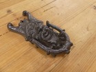 Gargoyle Door Knocker Griffin Greek Rustic Brown Victorian Restoration Cast Iron
