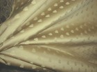 5 Yds Vintage Bailey   Griffen Napoleon Bees Brocade Upholstery Fabric Pale Gold