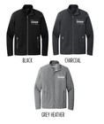 Ink Stitch Your Own Custom Logo Texts Embroidery Men Connect Fleece Jackets
