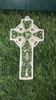 Liffey Artifacts Porcelain Celtic Trinity Knot Cross Kildare  Ireland Irish 