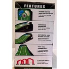 Champkey Hazard-pro Golf Putting Mat 10ft Indoor Green Water Bunker Ball Return