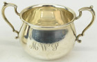 Antique Fisher Sterling Silver Creamer And Sugar Set  707- Free Shipping