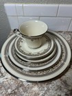 Lenox Lace Point  2 Full Place Settings Usa Euc