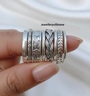 Handmade 8 Set Of Stacking Silver Ring  925 Sterling Silver  Dainty Silver Ring 