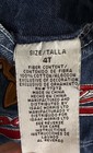 Vintage 90s Scooby Doo Denim Overalls Shortalls Size 4t Toddler Embroidered Y2k 