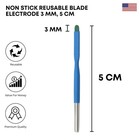 Non-stick Reusable Blade Electrode 3mm Length 5 Cm Electrosurgical Electrode